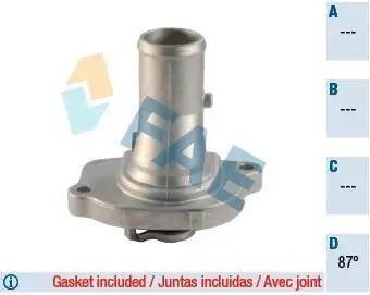 Thermostat, Kühlmittel FAE 5331887 Bild Thermostat, Kühlmittel FAE 5331887