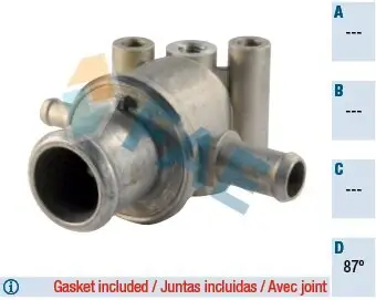 Thermostat, Kühlmittel FAE 5334787