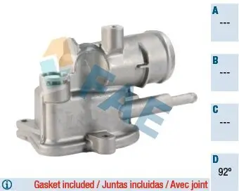 Thermostat, Kühlmittel FAE 5350392