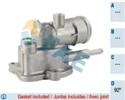 Thermostat, Kühlmittel FAE 5350392