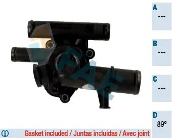 Thermostat, Kühlmittel FAE 5350889 Bild Thermostat, Kühlmittel FAE 5350889