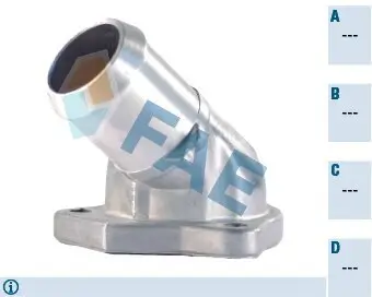 Kühlmittelflansch FAE 54319 Bild Kühlmittelflansch FAE 54319