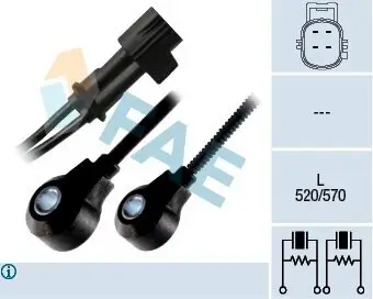 Klopfsensor FAE 60210 Bild Klopfsensor FAE 60210
