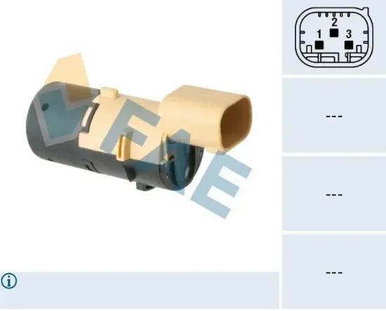 Sensor, Einparkhilfe hinten FAE 66013 Bild Sensor, Einparkhilfe hinten FAE 66013
