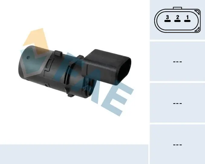 Sensor, Einparkhilfe hinten vorne FAE 66058