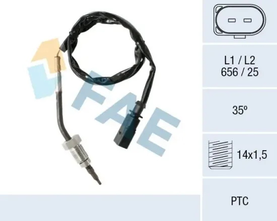 Sensor, Abgastemperatur Abgasturbolader FAE 68001 Bild Sensor, Abgastemperatur Abgasturbolader FAE 68001