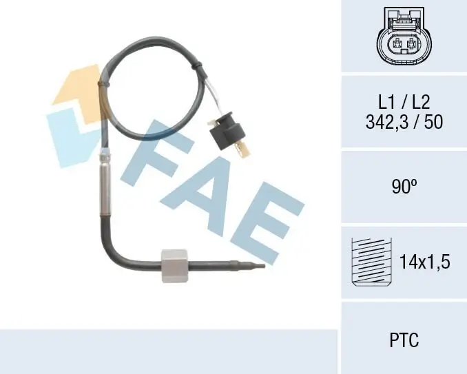 Sensor, Abgastemperatur FAE 68004