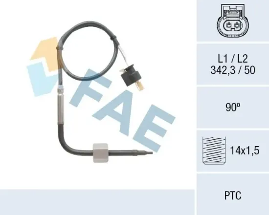Sensor, Abgastemperatur FAE 68004 Bild Sensor, Abgastemperatur FAE 68004