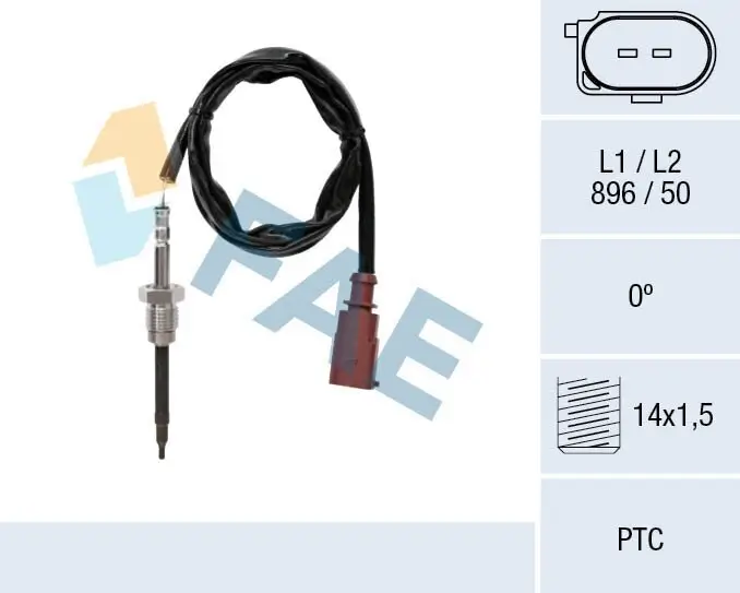 Sensor, Abgastemperatur FAE 68013