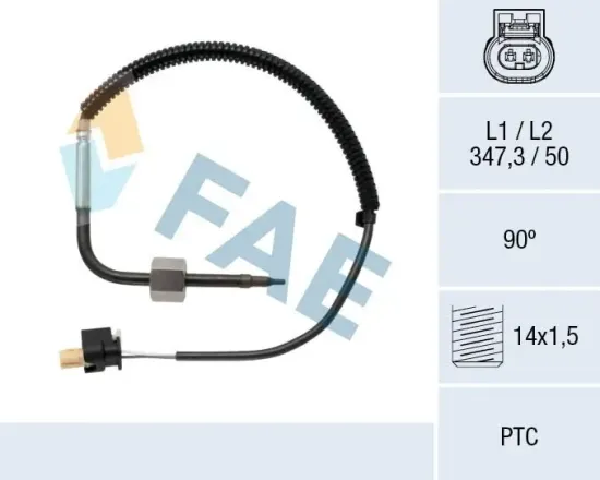 Sensor, Abgastemperatur FAE 68029 Bild Sensor, Abgastemperatur FAE 68029