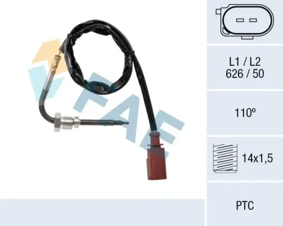 Sensor, Abgastemperatur FAE 68042 Bild Sensor, Abgastemperatur FAE 68042