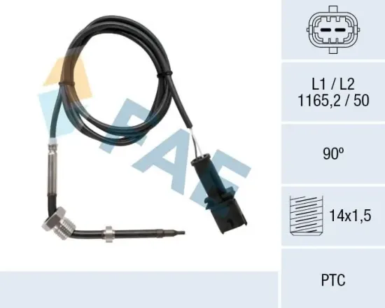 Sensor, Abgastemperatur nach Rußpartikelfilter FAE 68044 Bild Sensor, Abgastemperatur nach Rußpartikelfilter FAE 68044