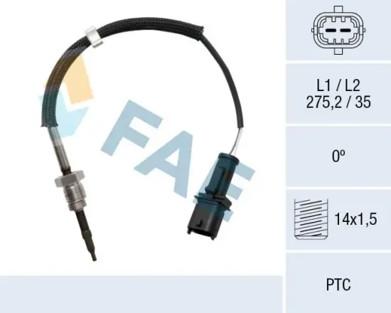 Sensor, Abgastemperatur FAE 68047 Bild Sensor, Abgastemperatur FAE 68047