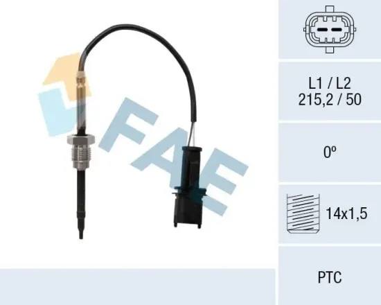 Sensor, Abgastemperatur vor Katalysator FAE 68069 Bild Sensor, Abgastemperatur vor Katalysator FAE 68069