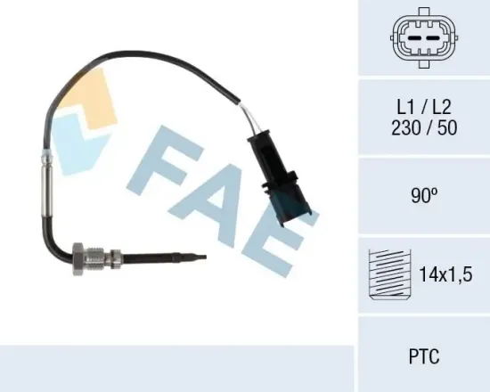 Sensor, Abgastemperatur FAE 68075 Bild Sensor, Abgastemperatur FAE 68075