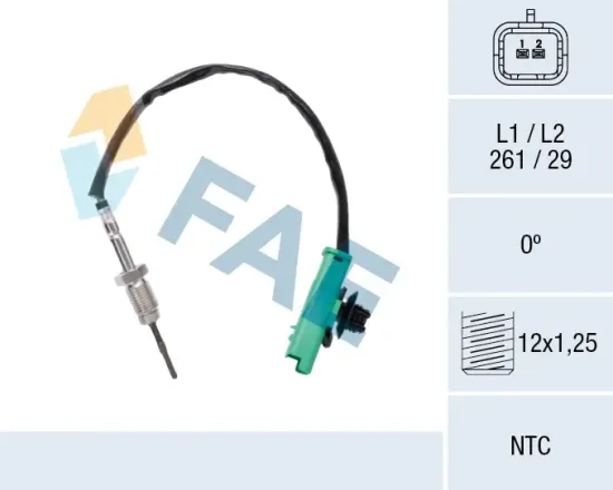 Sensor, Abgastemperatur FAE 68647 Bild Sensor, Abgastemperatur FAE 68647