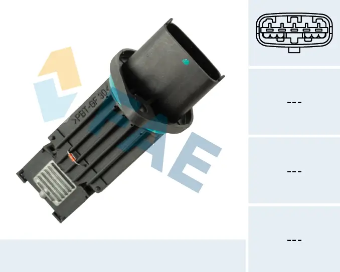 Luftmassenmesser 12 V FAE 69005