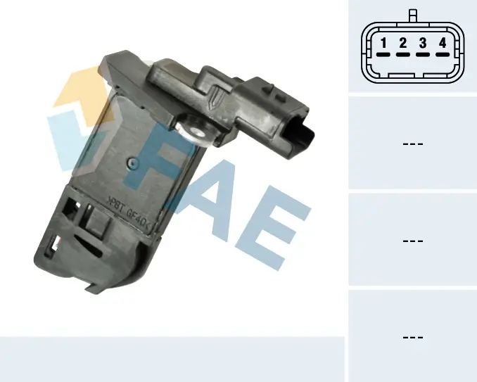 Luftmassenmesser 12 V FAE 69012
