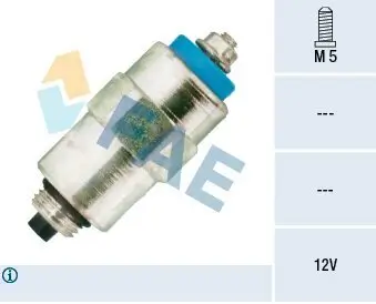 Abstellvorrichtung, Einspritzanlage 12 V FAE 73010