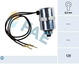 Abstellvorrichtung, Einspritzanlage 12 V FAE 73015