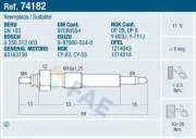 Glühkerze 11 V FAE 74182