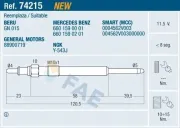 Glühkerze 11,5 V FAE 74215