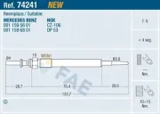 Glühkerze 7 V FAE 74241