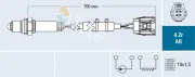 Lambdasonde Partikelfilter vor Katalysator FAE 75652