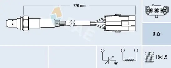 Lambdasonde FAE 77115