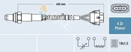 Lambdasonde FAE 77209 Bild Lambdasonde FAE 77209