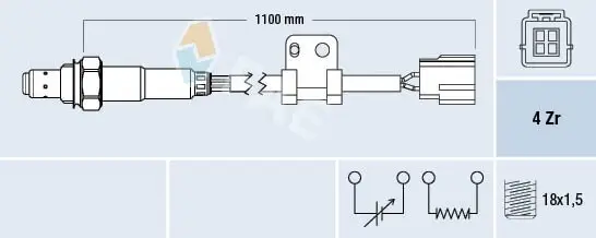 Lambdasonde nach Katalysator FAE 77295 Bild Lambdasonde nach Katalysator FAE 77295