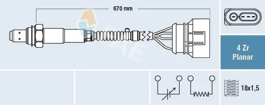 Lambdasonde FAE 77302