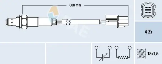 Lambdasonde FAE 77477 Bild Lambdasonde FAE 77477