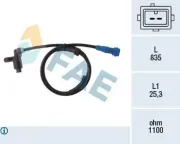 Sensor, Raddrehzahl FAE 78021