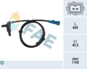 Sensor, Raddrehzahl Hinterachse FAE 78022