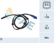 Sensor, Raddrehzahl Vorderachse FAE 78034