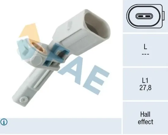 Sensor, Raddrehzahl FAE 78141 Bild Sensor, Raddrehzahl FAE 78141