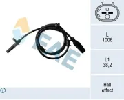 Sensor, Raddrehzahl FAE 78170