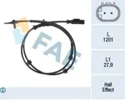 Sensor, Raddrehzahl Hinterachse FAE 78322