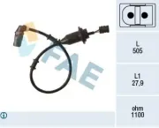 Sensor, Raddrehzahl Hinterachse links FAE 78498