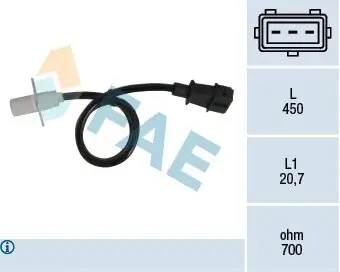 Impulsgeber, Kurbelwelle FAE 79003 Bild Impulsgeber, Kurbelwelle FAE 79003