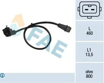 Impulsgeber, Kurbelwelle FAE 79018 Bild Impulsgeber, Kurbelwelle FAE 79018