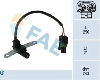 Impulsgeber, Kurbelwelle FAE 79020 Bild Impulsgeber, Kurbelwelle FAE 79020
