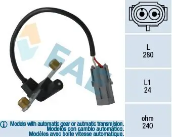 Impulsgeber, Kurbelwelle FAE 79022 Bild Impulsgeber, Kurbelwelle FAE 79022