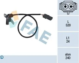 Impulsgeber, Kurbelwelle FAE 79024 Bild Impulsgeber, Kurbelwelle FAE 79024