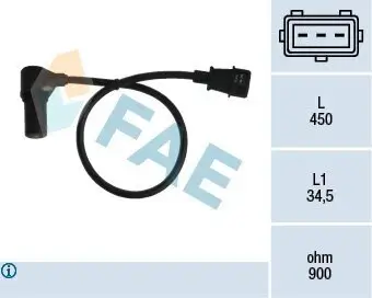 Impulsgeber, Kurbelwelle FAE 79074 Bild Impulsgeber, Kurbelwelle FAE 79074