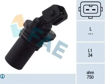 Sensor, Drehzahl FAE 79140