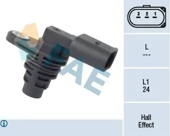 Sensor, Nockenwellenposition FAE 79142 Bild Sensor, Nockenwellenposition FAE 79142