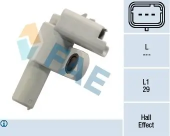 Sensor, Nockenwellenposition FAE 79151 Bild Sensor, Nockenwellenposition FAE 79151