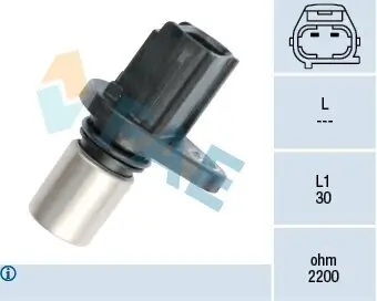 Sensor, Nockenwellenposition FAE 79204 Bild Sensor, Nockenwellenposition FAE 79204